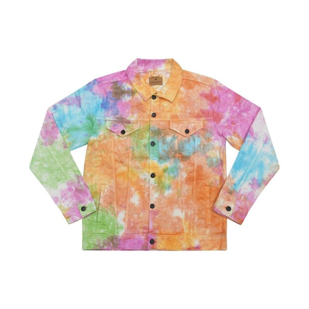 Colortone Unisex Adult Tie Dye Denim Jacket / Eternity